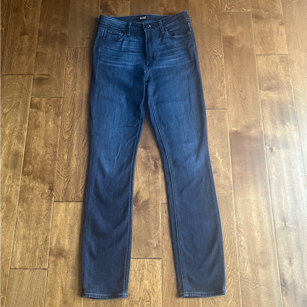PAIGE Hoxton Skinny Jeans, 27, Dark Blue